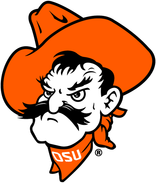 Oklahoma State Cowboys 1973-2018 Mascot Logo iron on paper